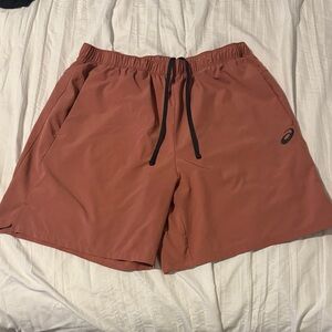 Asics Men's Terracotta Athletic Shorts